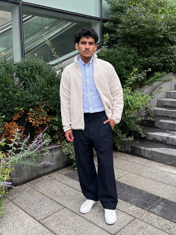 Pleated Wide Pants(Men's) outfit ideas| UNIQLO US