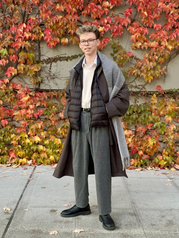 【20AW・定価13万】Gently Wool Big Sleeve Coat 20AW・定価13万】Gently Wool Big Sleeve CoatΩ
