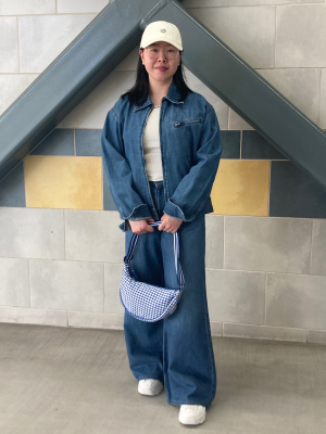 Drapey Wide Flare Jeans | UNIQLO US