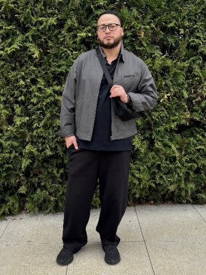 Zip-Up Blouson Jacket | UNIQLO US