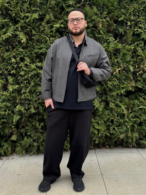 Zip-Up Blouson Jacket | UNIQLO US