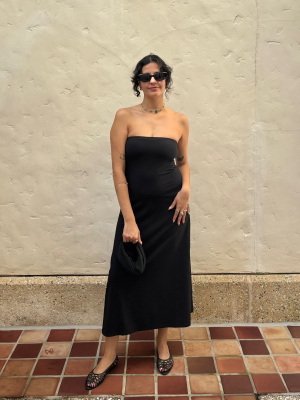 AIRism Cotton Tube Bra Dress(Women's) outfit ideas| UNIQLO US