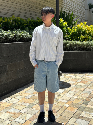 Oxford Boxy Shirt | Striped