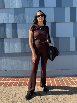 AIRism Soft Flare Leggings