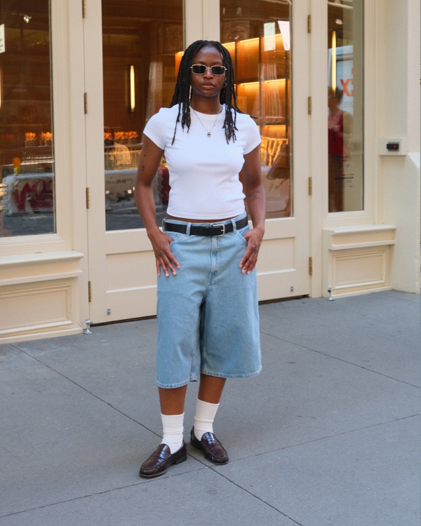 An outfit using Jorts | 13