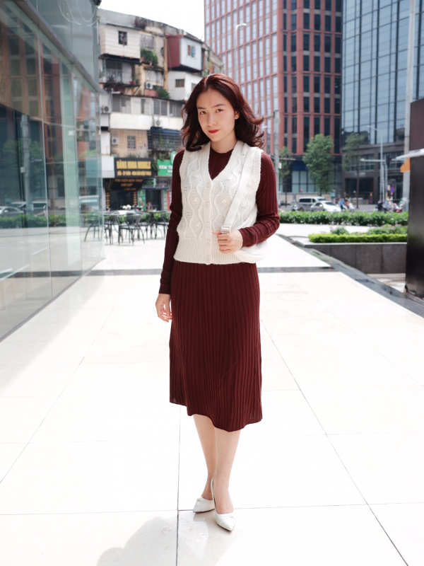 Uniqlo ribbed dress sale