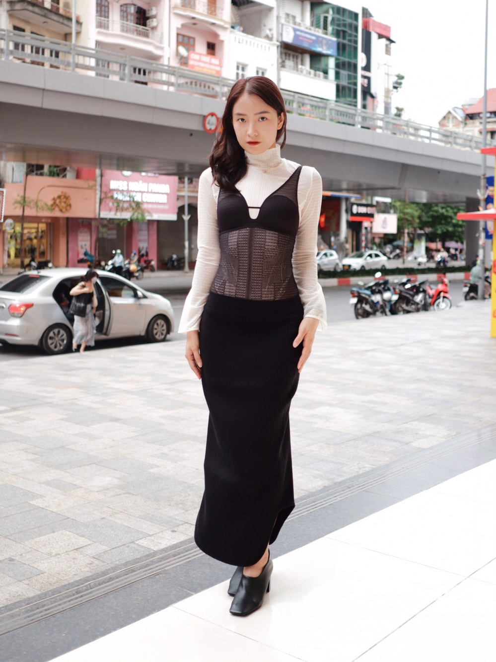 Knit skirt outlet uniqlo