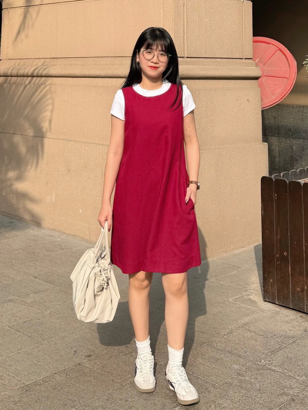 Uniqlo Linen Blend Camisole Dress Check Styling Ideas ForLinen Blend Mini  DressDrawstring Bag| UNIQLO SG