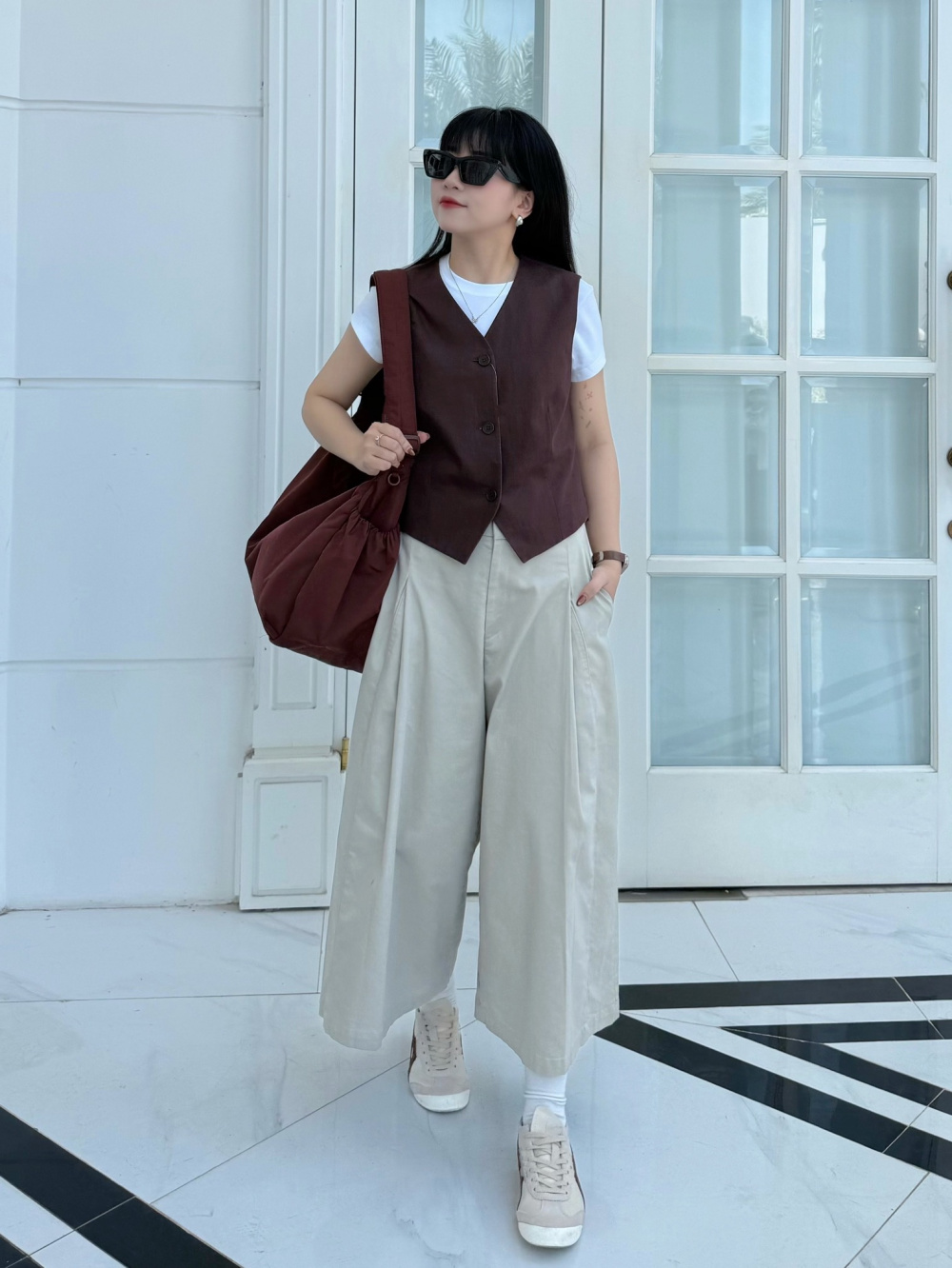 Check styling ideas for「Premium Linen Vest、Premium Linen Pants
